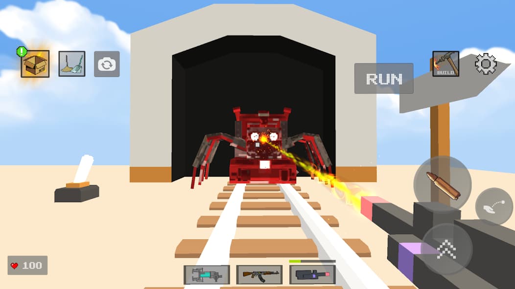 Nextbots in Playground: Pixel screenshot
